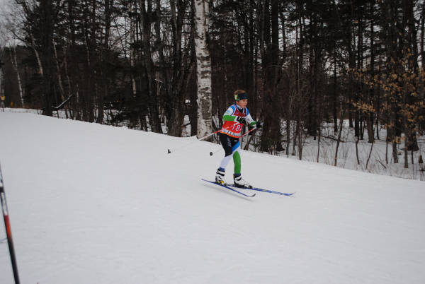 Carl skating fast at Mtn Top!