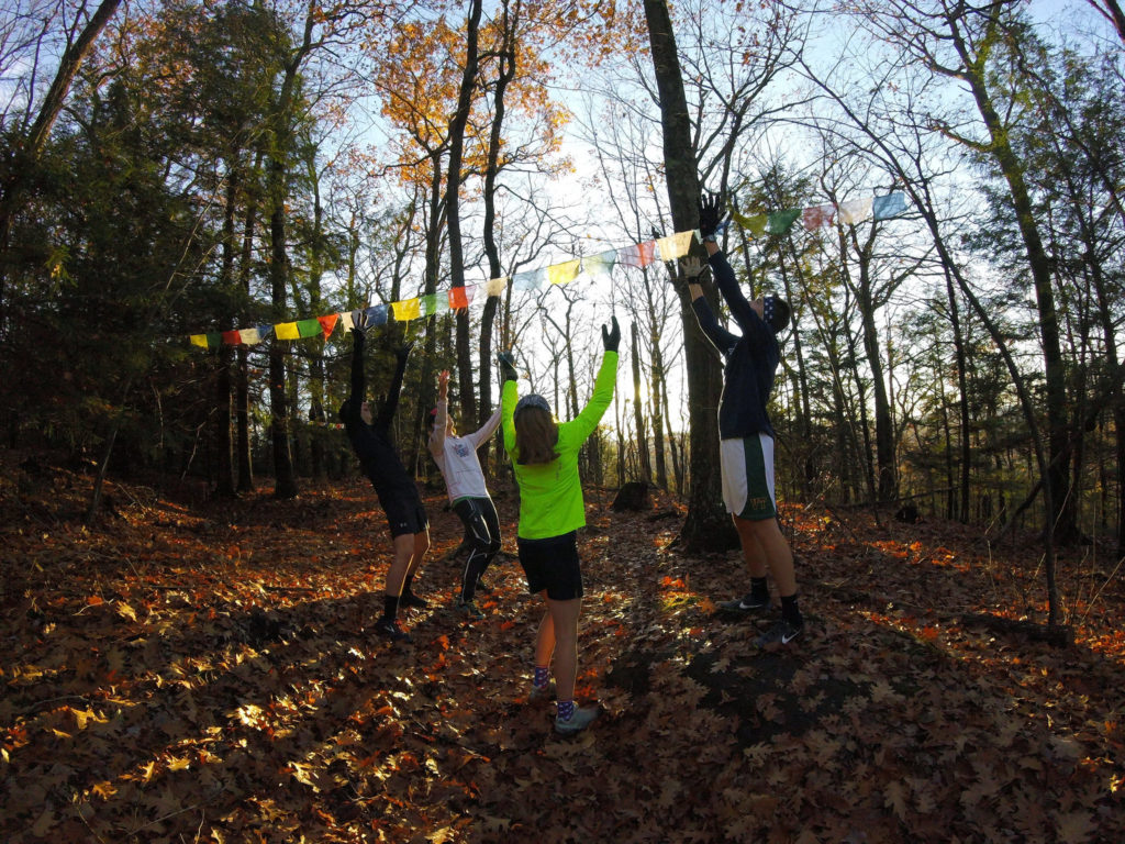 Running some of my favorite trails on Friday. If you haven't checked out the loops at the Preston Forest Preserve (more colloquially known as "the trails behind Cochran's") you are missing out!